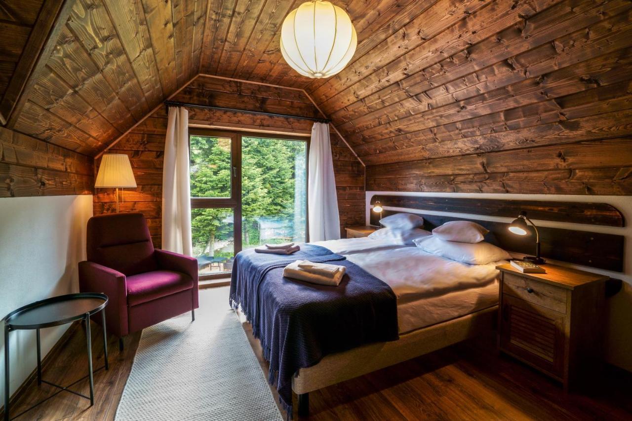 Novosiele Residence - Nad Gorska Rzeka - Lesne Spa Sauna Jacuzzi - Bieszczady Bystre  Bagian luar foto