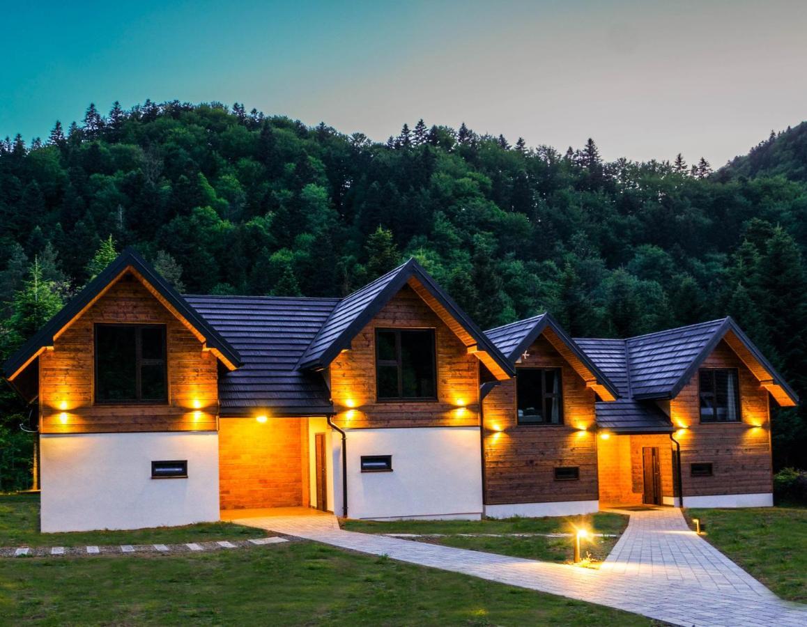 Novosiele Residence - Nad Gorska Rzeka - Lesne Spa Sauna Jacuzzi - Bieszczady Bystre  Bagian luar foto