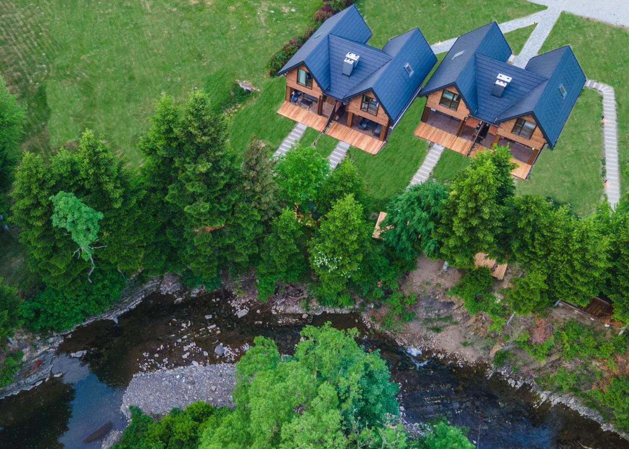 Novosiele Residence - Nad Gorska Rzeka - Lesne Spa Sauna Jacuzzi - Bieszczady Bystre  Bagian luar foto