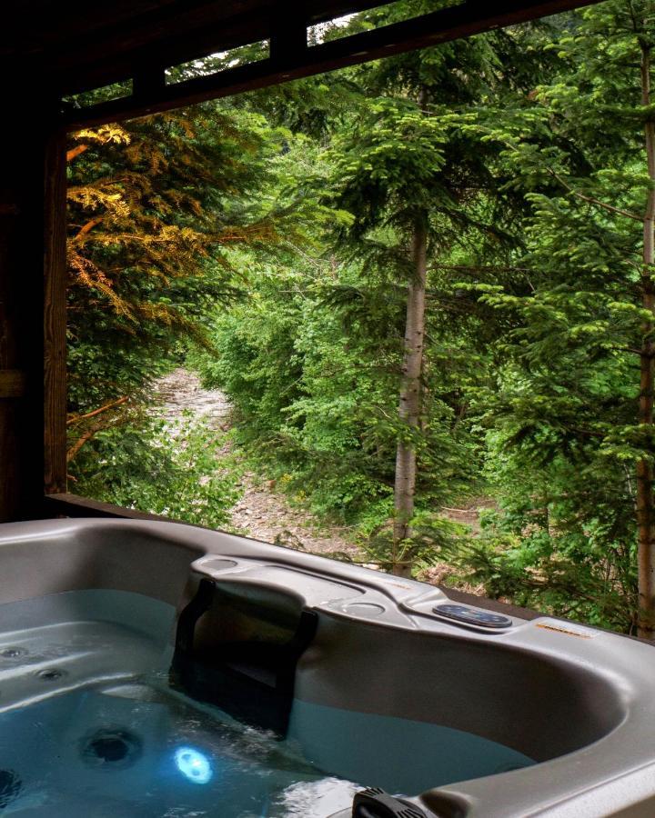 Novosiele Residence - Nad Gorska Rzeka - Lesne Spa Sauna Jacuzzi - Bieszczady Bystre  Bagian luar foto