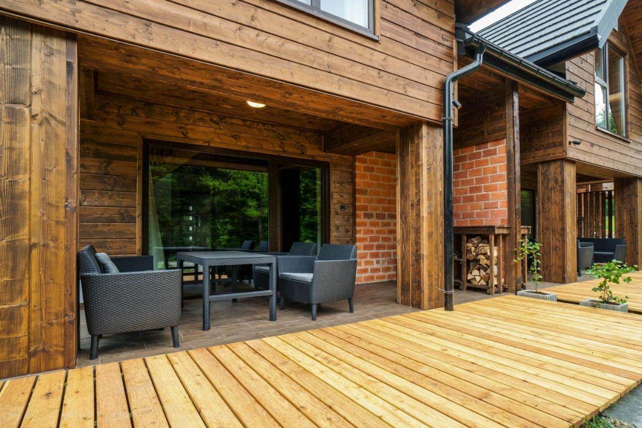 Novosiele Residence - Nad Gorska Rzeka - Lesne Spa Sauna Jacuzzi - Bieszczady Bystre  Bagian luar foto