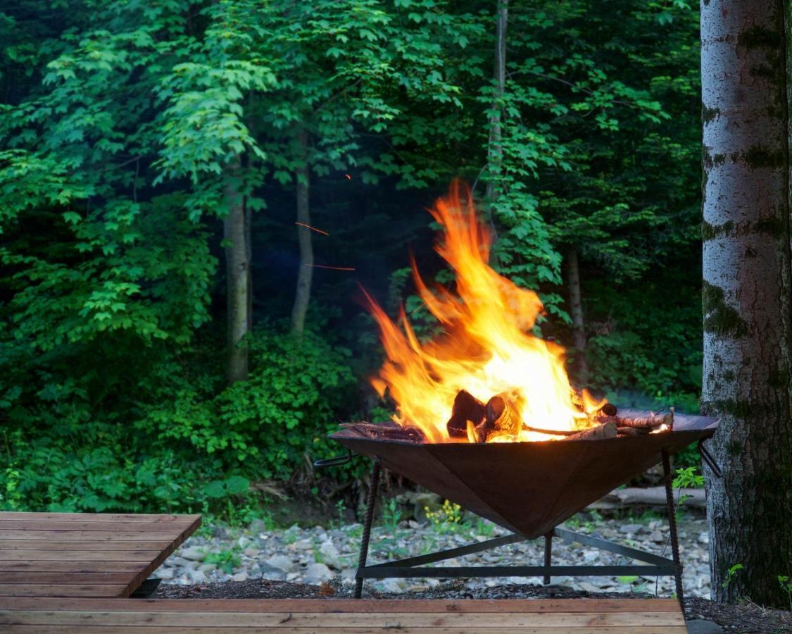 Novosiele Residence - Nad Gorska Rzeka - Lesne Spa Sauna Jacuzzi - Bieszczady Bystre  Bagian luar foto