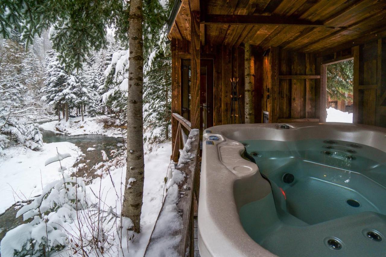 Novosiele Residence - Nad Gorska Rzeka - Lesne Spa Sauna Jacuzzi - Bieszczady Bystre  Bagian luar foto
