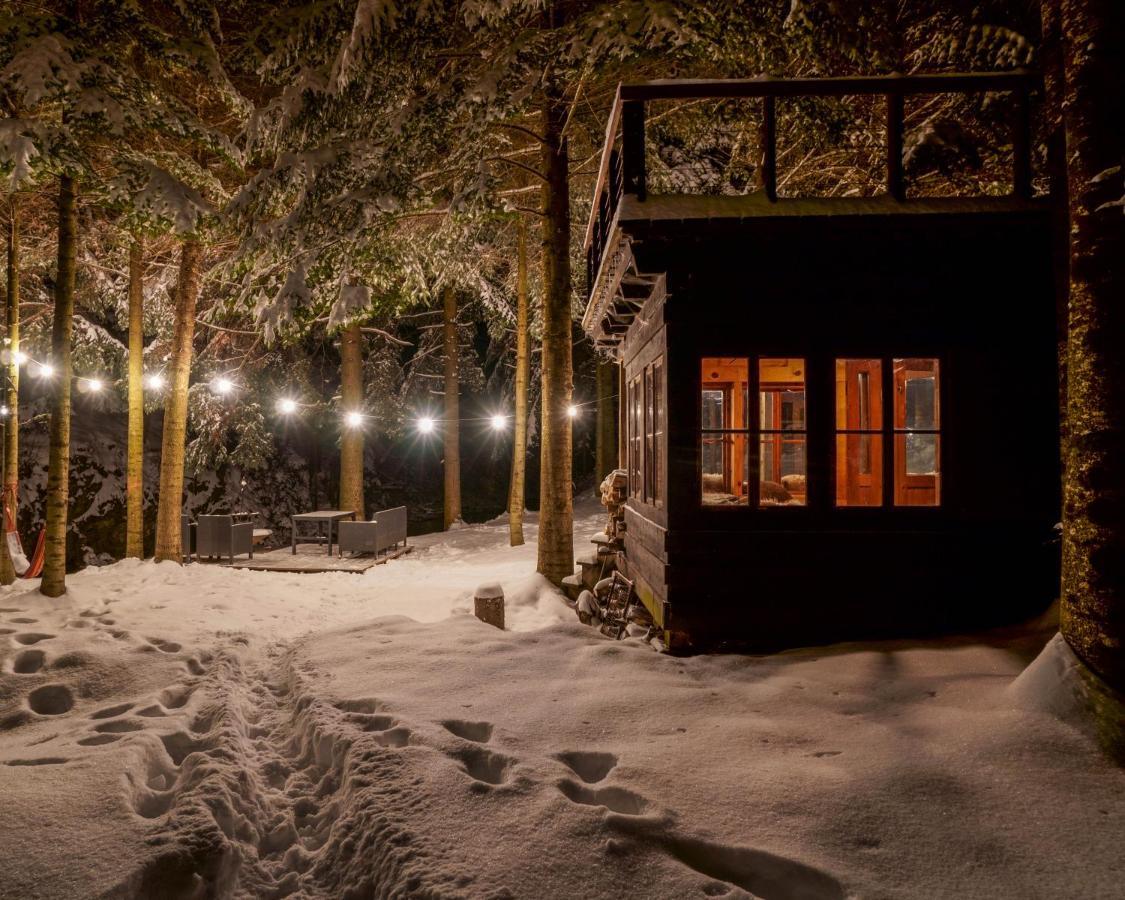 Novosiele Residence - Nad Gorska Rzeka - Lesne Spa Sauna Jacuzzi - Bieszczady Bystre  Bagian luar foto