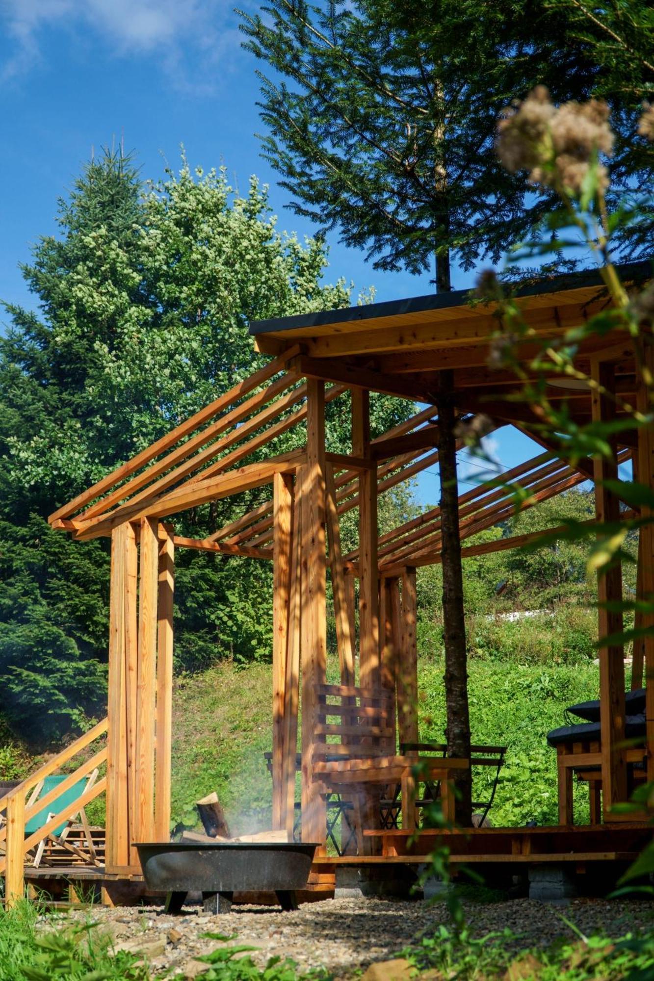 Novosiele Residence - Nad Gorska Rzeka - Lesne Spa Sauna Jacuzzi - Bieszczady Bystre  Bagian luar foto